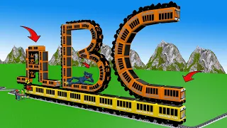 やわらかい踏切と電車 - Fumikiri 3D Train Railroad Crossing Destroy Honeycomb Candy Challenge in Playable Game