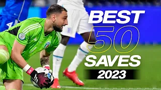 Best 50 Goalkeeper Saves 2023 | HD #24