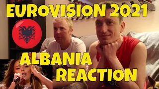 EUROVISION 2021 - ALBANIA - SEMI FINAL 2 - REACTION