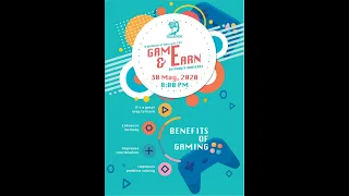 Game and Earn - A webinar by Skillathon with Pradeep Adhikari