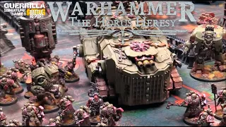 Warhammer: The Horus Heresy Battle Report - Alpha Legion vs. Salamanders