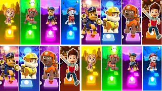 Tiles Hop:Paw Patrol /Skye / Zuma / Marshall / RUBBLE / RYDER !!!