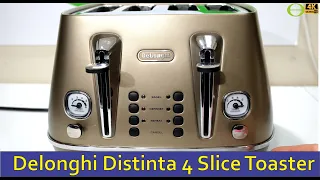 Delonghi Distinta 4 Slice Toaster - technical review