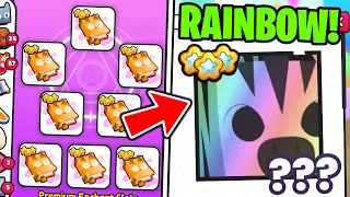 DZIĘKI TEMU TRAFIŁEM RAINBOW HUGE w PET SIMULATOR 99!