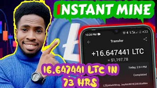 LITECOIN Mining Site 2024 | Mine 16.647441 LTC TODAY | Earn Free LTC | No INVEST 💫