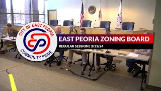 East Peoria Zoning Board of Appeals | 3/11/24