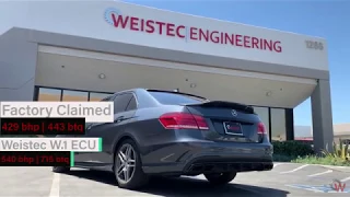 W212 E550 with W.2 ECU Tune and optional "Burbles"