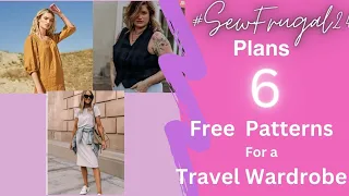 Travel In Style With These Free Patterns! #SewFrugal24