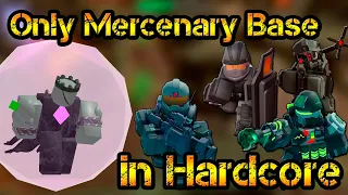 Only Mercenary Base and Support in Hardcore Roblox Tower Defense Simulator