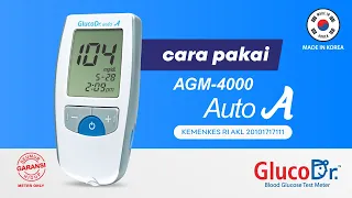 Cara Pakai  GlucoDr. Auto A (AGM 4000) - Alat Cek Kadar Gula Darah