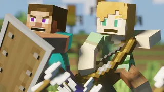Alex Steve Life  - Rescue The Villagers Ep 2 ( Minecraft Animation )