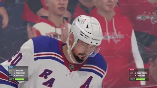 New York Rangers vs Washington Capitals - EA SPORTS NHL 24 - Stanley Cup Playoffs RD 1 Game 3