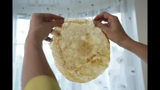 🥞ТОНКИЕ И ВОЗДУШНЫЕ БЛИНЫ НА МОЛОКЕ🥞