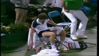 US Open 1984 SF - John McEnroe v Jimmy Connors (part 3)