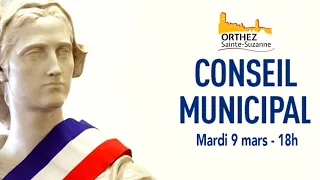 Conseil municipal - 09 mars 2021