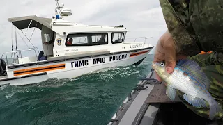 ГИМС "ВЫГНАЛ С МОРЯ" во время ЖОРА ОКУНЯ / GIMS "KICKED OUT OF THE SEA" during PERCH FEEDING