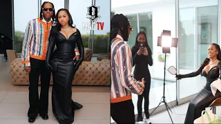 Lil Durk Was Stunned Seeing Fiancee India Royale In Her Grammy Dress For The 1st Time! 😍