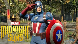 Marvel's Midnight Suns PS5 - Captain America All Abilities Gameplay Showcase (4K 60FPS)