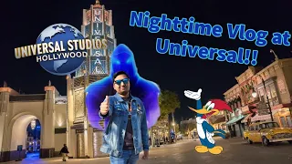 Late Night Vlog at Universal Studios Hollywood!!!