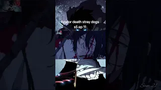 Fyodor death scene | bungo stray dogs season 5 ep11 #shorts
