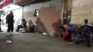 WALKING AT NIGHT IN HARLEM'S WORST AREAS COMPILATION