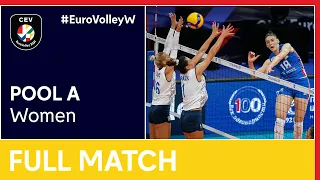 Serbia vs. Bosnia & Herzegovina - CEV EuroVolley 2021 Women | Pools