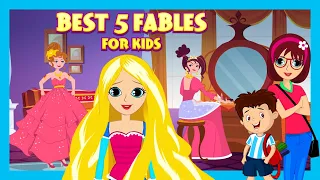 Best 5 Fables for Kids | Bedtime Stories for Kids | Tia & Tofu | Learning Videos