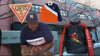 THE FIRST CREW BUMRUSHING CLOTHING STORES IN MIDTOWN - CAVEMAN (CROWN HEIGHTS)