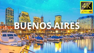 Buenos Aires, Argentina 🇦🇷 in 4K ULTRA HD 60FPS Video by Drone