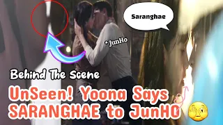 SUB || What?! Its a Dream! Yoona's Lips like Saying "SARANGHAE" to JunHo during the Kiss Scene