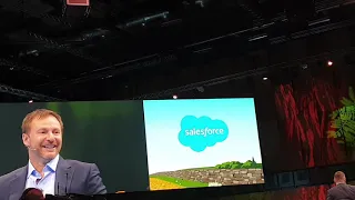 Salesforce World Tour London 2019 - Fireside Chat: Paul Smith with David Walliams (part1)