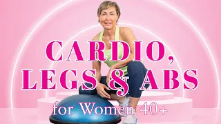 BOSU Ball Fat Burning Cardio Workout for Women Over 40