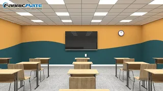 Fabricmate Fabric Wall Finishing for Education - Schools and Universities