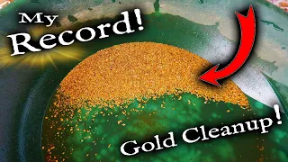 My biggest GOLD clean up of my life!