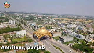 Amritsar, Punjab | Lockdown | Time | Drone View | 4K