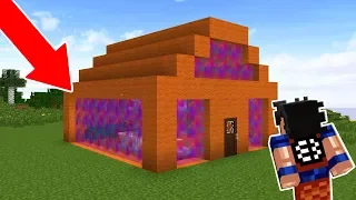 PRENDI MEU AMIGO NA CASA FEITA DE PORTAIS NO MINECRAFT!!