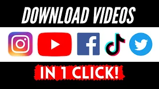 How to Download Videos From Any Website in Google Chrome | Facebook Instagram Youtube TikTok Twitter