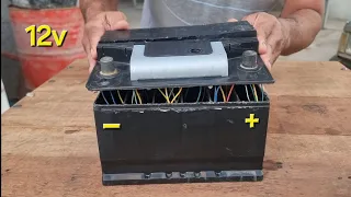 how to recover a lead acid battery