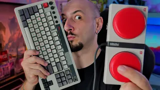 😍 Amo esta cosa!! 🔥 8BITDO NES Retro Mechanical Keyboard 🔥 Teclado para consola, PC y Smartphone