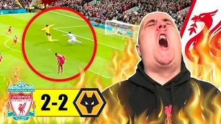 LIVERPOOL FAN REACTS TO LIVERPOOL 2-2 WOLVES HIGHLIGHTS