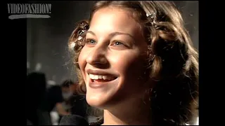 GISELE BÜNDCHEN Archival interview and profile from the Videofashion Library