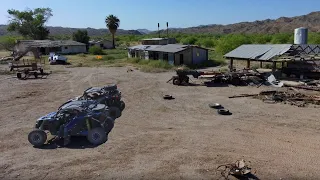 Lincoln Ranch, Parker AZ - A Creepy Abandoned Ranch with Some Wildlife Encounters Along the Way