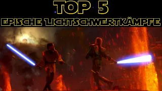 Top 5 der epischten Lichtschwertkämpfe in Star Wars !!!