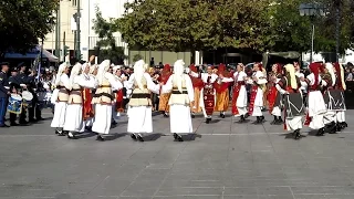 Traditional Greek Dance & Music in Syntagma Square, Athens