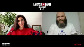 La Casa De Papel (Money Heist) Interview w/ Alba Flores & Darko Peric