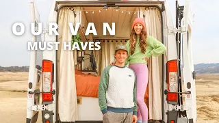 Our Must Have Items for Van Life