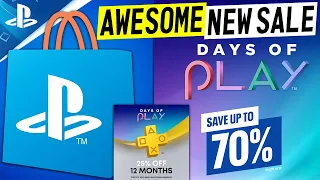 MASSIVE NEW PSN SALE! Days of Play 2023 PSN Deals - PS Plus CHEAPER, NEW Games on Sale + More Deals