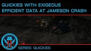 Quickies: Efficient Data at Jameson Crash