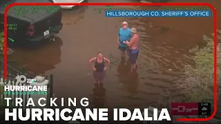 Some Hillsborough County neighborhoods underwater following Hurricane Idalia