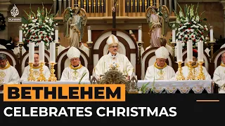 Christmas returns to Bethlehem after two years of COVID curbs | Al Jazeera Newsfeed